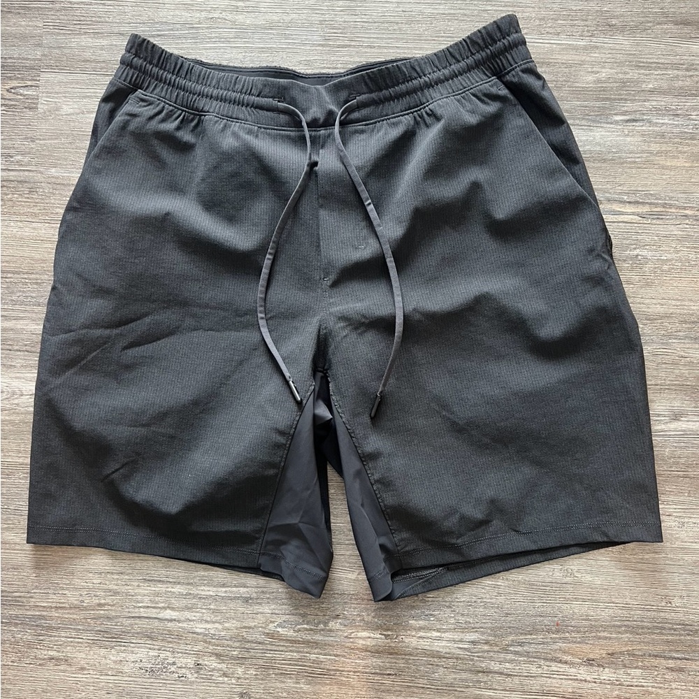 Lululemon Athletica Black Athletic Shorts 8” linerless
